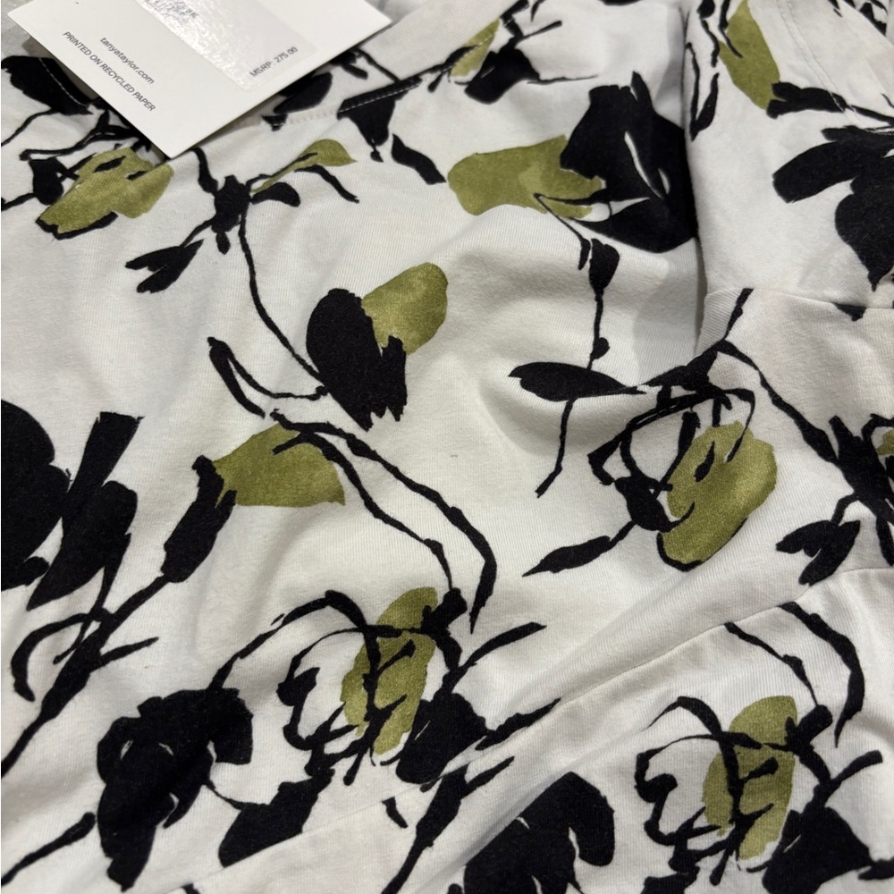 Tanya Taylor Ira Floral Midi Dress XS NWT | Summer Wedding Guest Garden Party - Picture 3 of 11